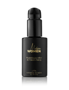 Packshot kosmetyków eliksir do masażu twarzy