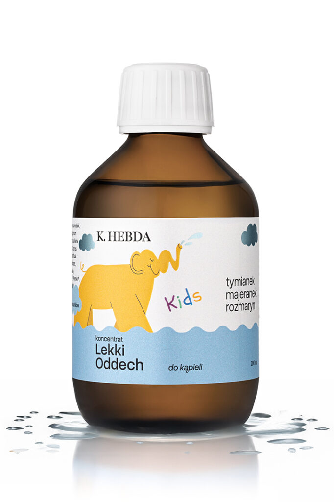 Packshot olejku w brązowej butelce – fotografia produktowa na białym tle do e-commerce