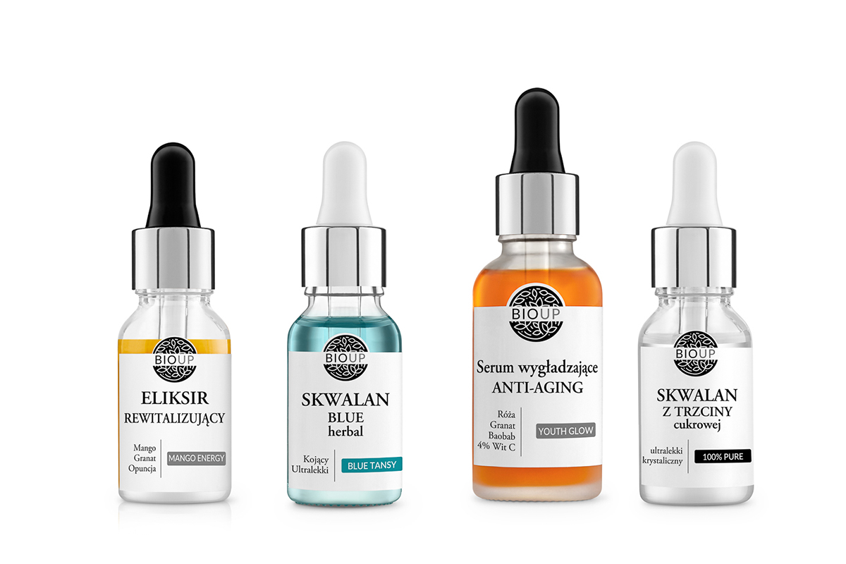 Packshot zestawu kosmetyków